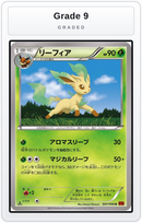 Graded - Leafeon — Grade 9 graded overlay