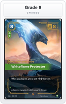Graded - Whiteflame Protector — Grade 9 graded overlay
