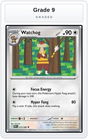 Graded - Watchog — Grade 9 graded overlay