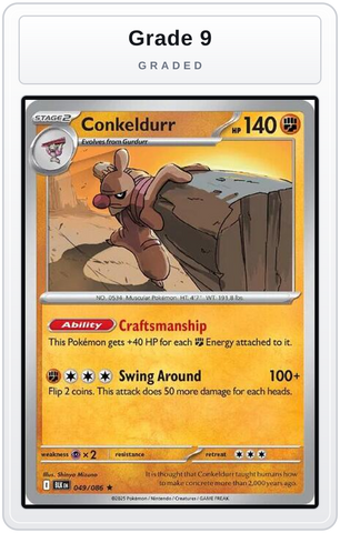 Graded - Conkeldurr — Grade 9 graded overlay