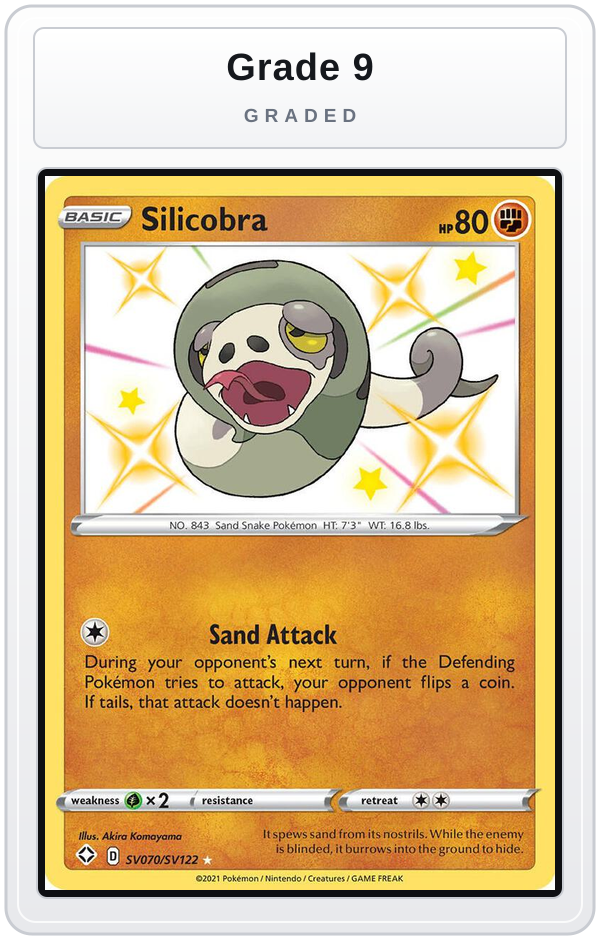 Graded - Silicobra — Grade 9 graded overlay