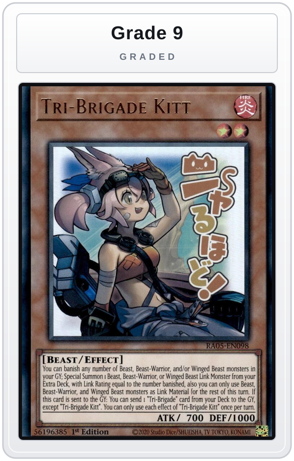 Graded - Tri-Brigade Kitt — Grade 9 graded overlay
