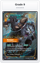 Graded - Rengar - Trophy Hunter — Grade 9 graded overlay