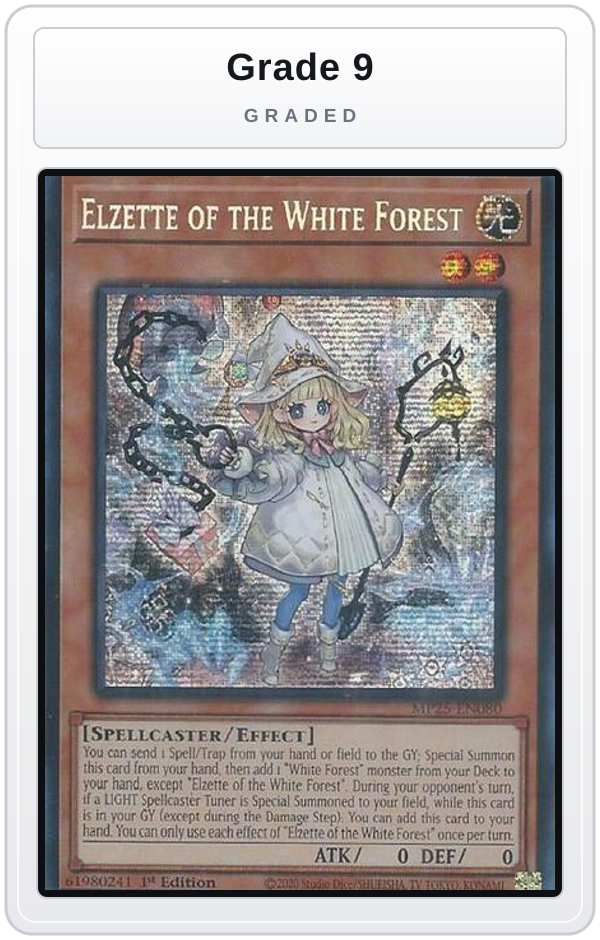 Graded - Elzette of the White Forest — Grade 9 graded overlay