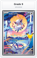 Graded - Hisuian Zorua — Grade 9 graded overlay
