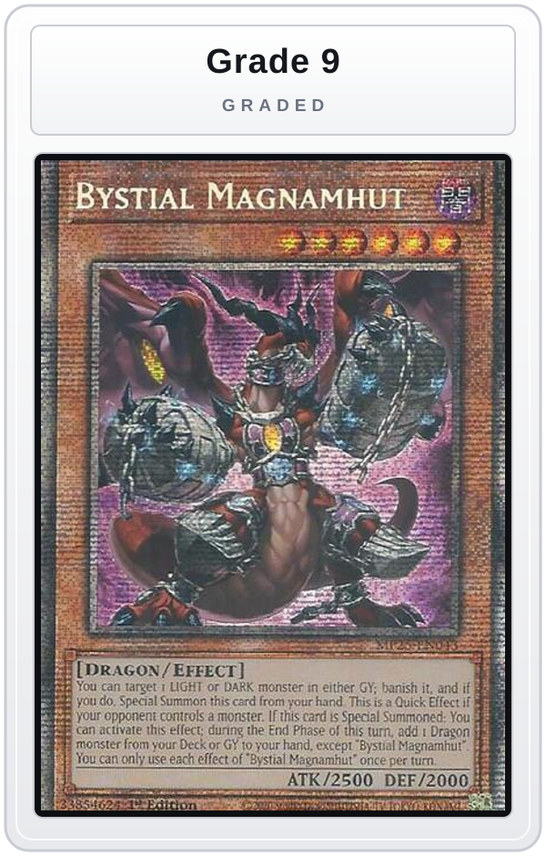 Graded - Bystial Magnamhut — Grade 9 graded overlay