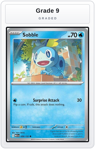 Graded - Sobble — Grade 9 graded overlay