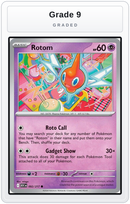 Graded - Rotom — Grade 9 graded overlay