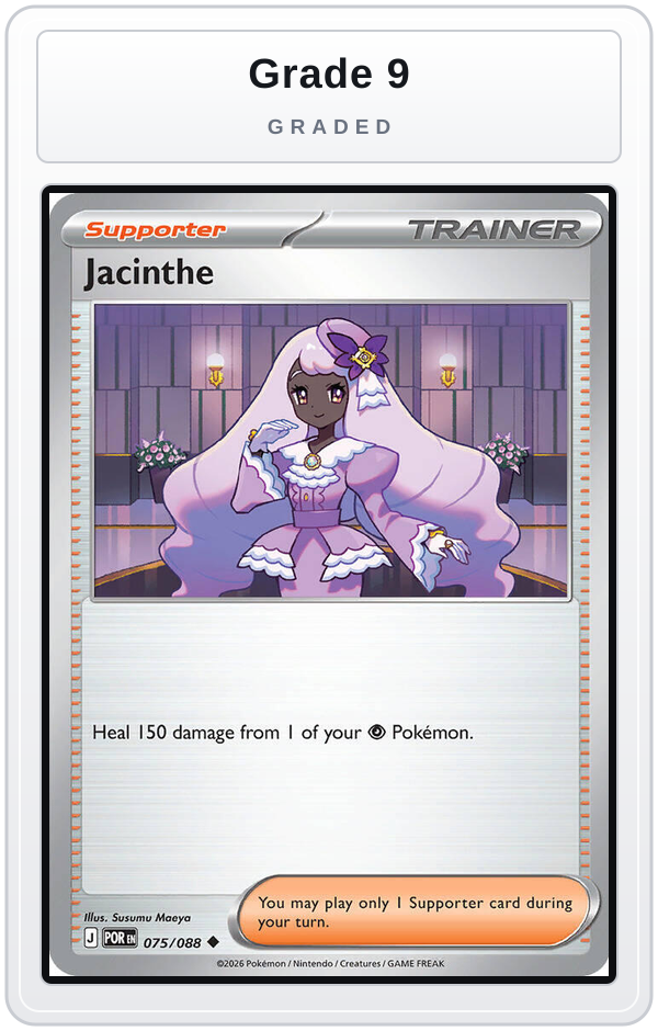 Graded - Jacinthe - 075/088 — Grade 9 graded overlay