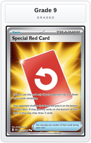 Graded - Special Red Card - 113/086 — Grade 9 graded overlay