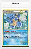 Graded - Blastoise — Grade 9 graded overlay