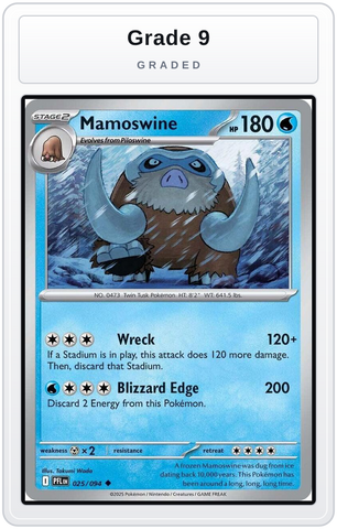 Graded - Mamoswine — Grade 9 graded overlay