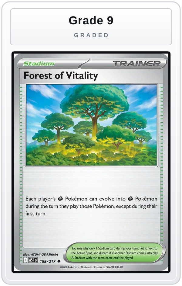 Graded - Forest of Vitality — Grade 9 graded overlay