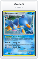 Graded - Swampert — Grade 9 graded overlay