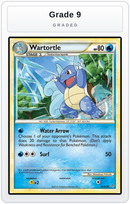 Graded - Wartortle — Grade 9 graded overlay