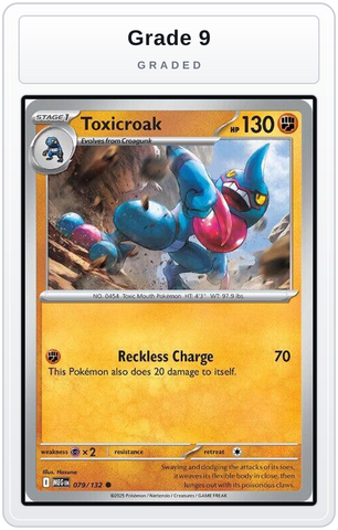 Graded - Toxicroak — Grade 9 graded overlay
