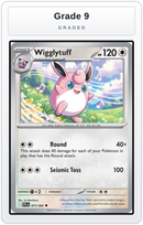 Graded - Wigglytuff - 077/094 — Grade 9 graded overlay