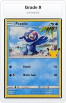 Graded - Popplio - 23/25 — Grade 9 graded overlay