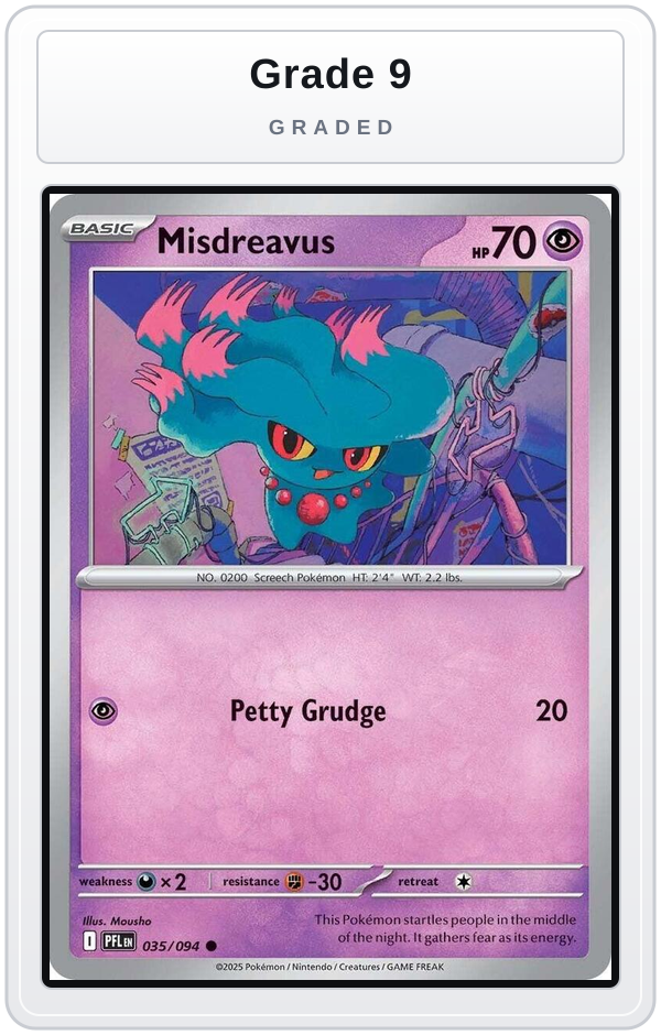 Graded - Misdreavus — Grade 9 graded overlay