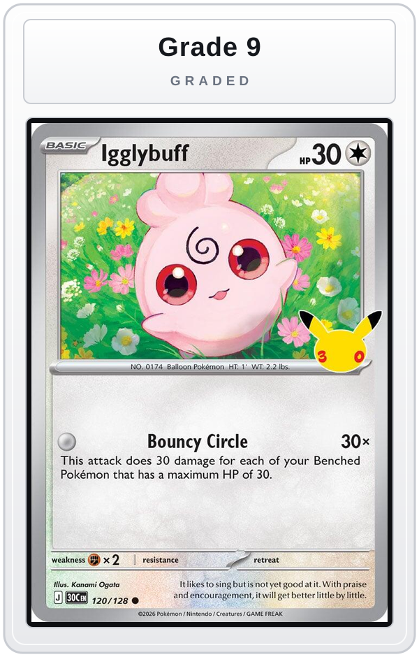 Graded - Igglybuff — Grade 9 graded overlay