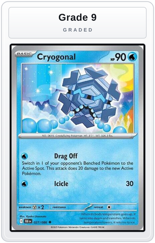 Graded - Cryogonal — Grade 9 graded overlay