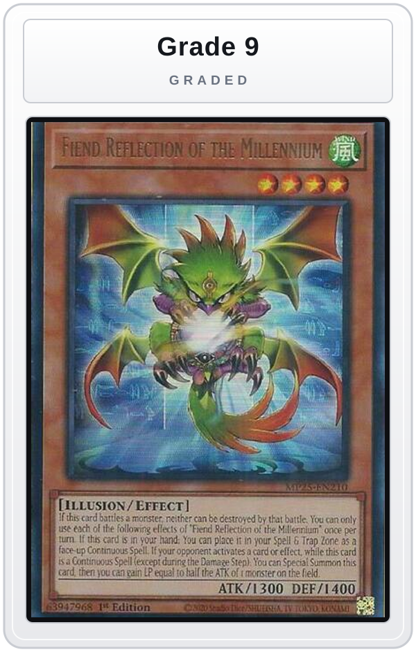 Graded - Fiend Reflection of the Millennium — Grade 9 graded overlay