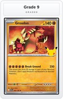 Graded - Groudon — Grade 9 graded overlay