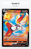 Graded - Cinderace V — Grade 9 graded overlay