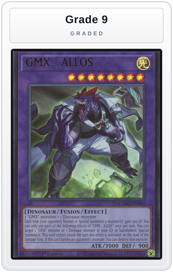 Graded - GMX - ALLOS — Grade 9 graded overlay