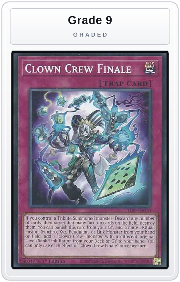 Graded - Clown Crew Finale — Grade 9 graded overlay