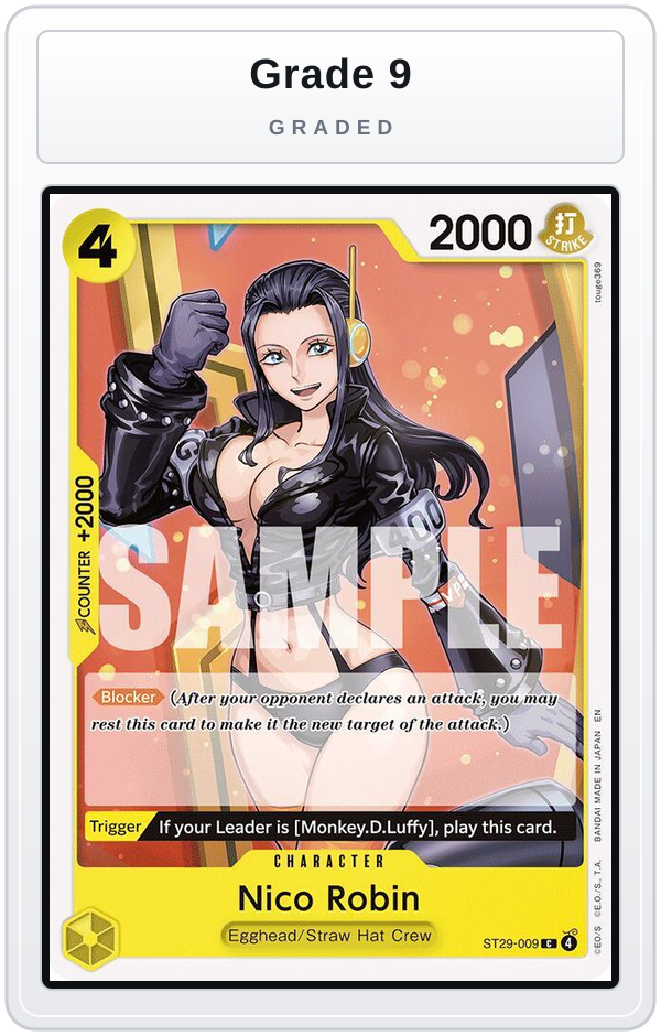 Graded - Nico Robin — Grade 9 graded overlay