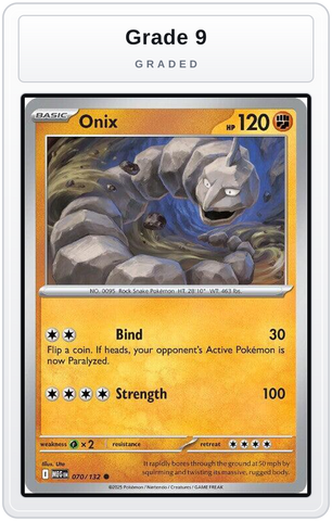 Graded - Onix — Grade 9 graded overlay