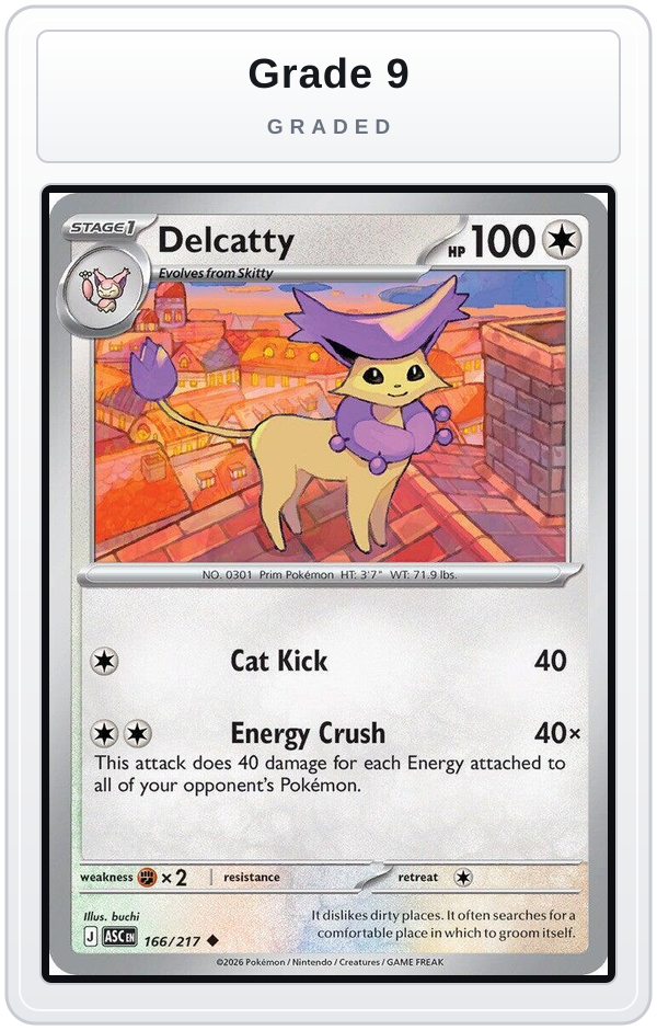 Graded - Delcatty — Grade 9 graded overlay