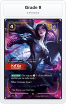 Graded - Kai'Sa, Survivor — Grade 9 graded overlay