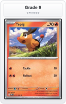 Graded - Tepig — Grade 9 graded overlay