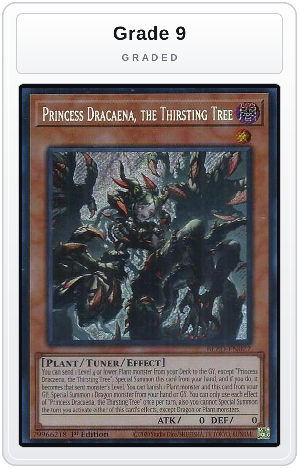 Graded - Princess Dracaena, the Thirsting Tree — Grade 9 graded overlay