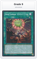 Graded - DoomZ Command "A.D.R.A.S.T.E.I.A." — Grade 9 graded overlay