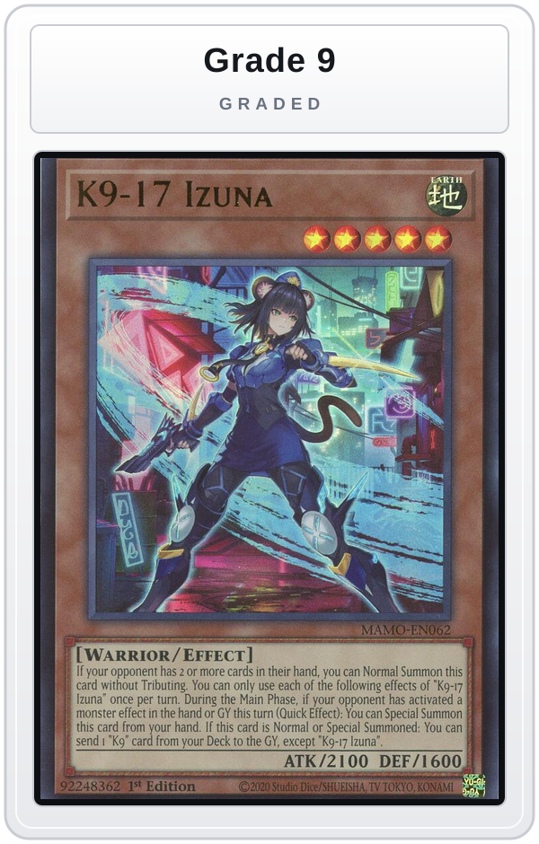 Graded - K9-17 Izuna — Grade 9 graded overlay