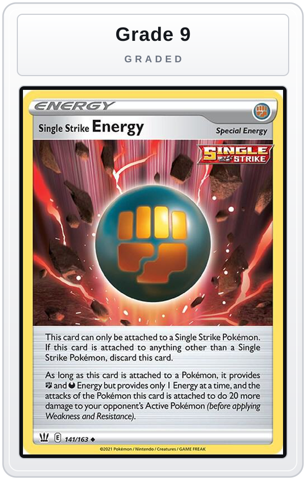 Graded - Single Strike Energy — Grade 9 graded overlay
