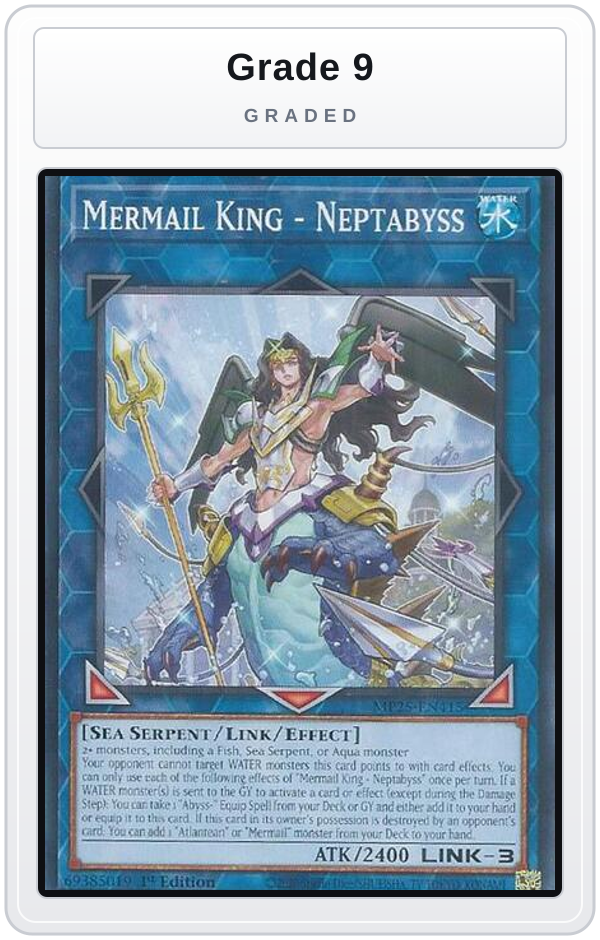 Graded - Mermail King - Neptabyss — Grade 9 graded overlay