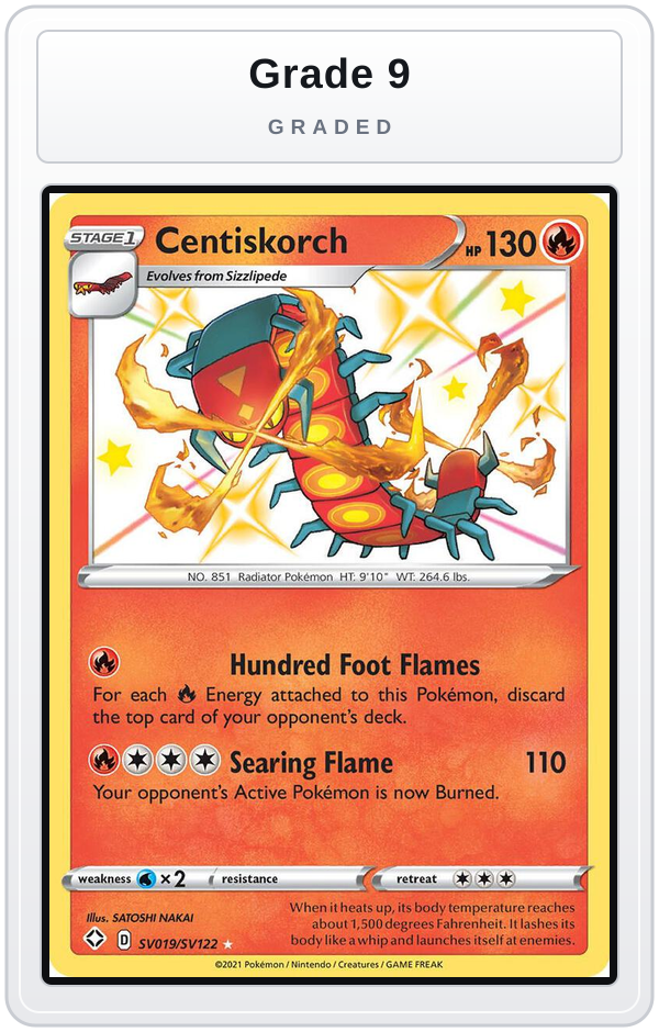 Graded - Centiskorch — Grade 9 graded overlay