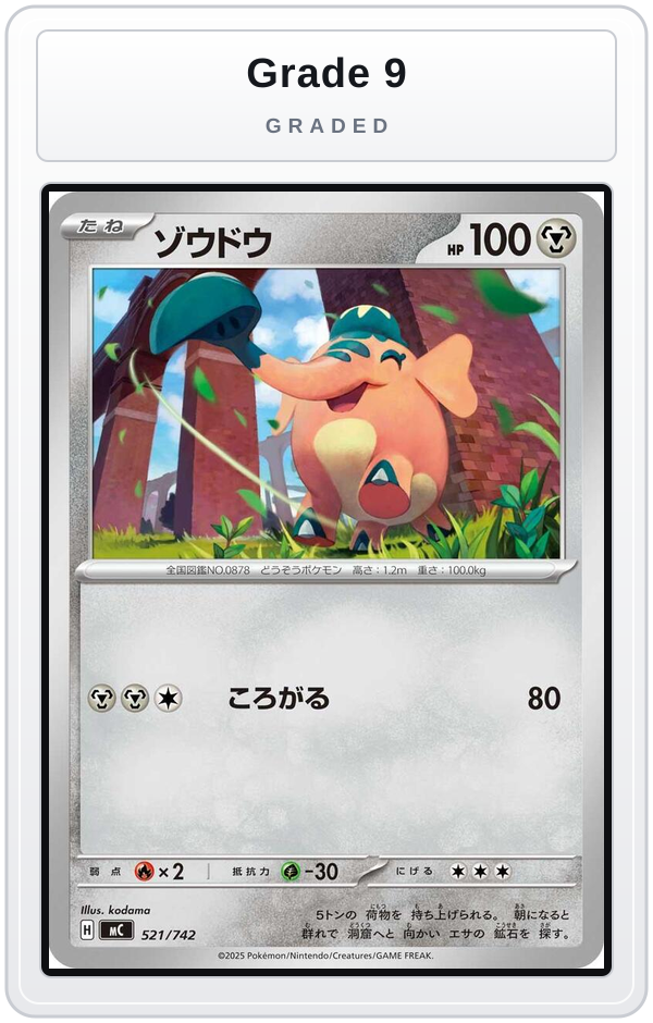 Graded - Cufant — Grade 9 graded overlay