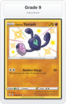 Graded - Galarian Yamask — Grade 9 graded overlay
