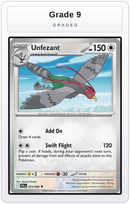 Graded - Unfezant — Grade 9 graded overlay