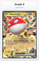 Graded - Voltorb ex — Grade 9 graded overlay