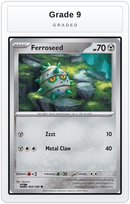 Graded - Ferroseed — Grade 9 graded overlay