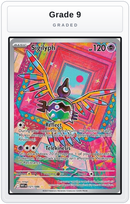 Graded - Sigilyph - 121/086 — Grade 9 graded overlay