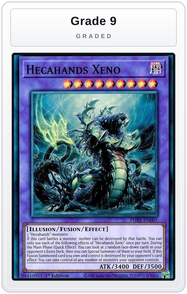 Graded - Hecahands Xeno — Grade 9 graded overlay