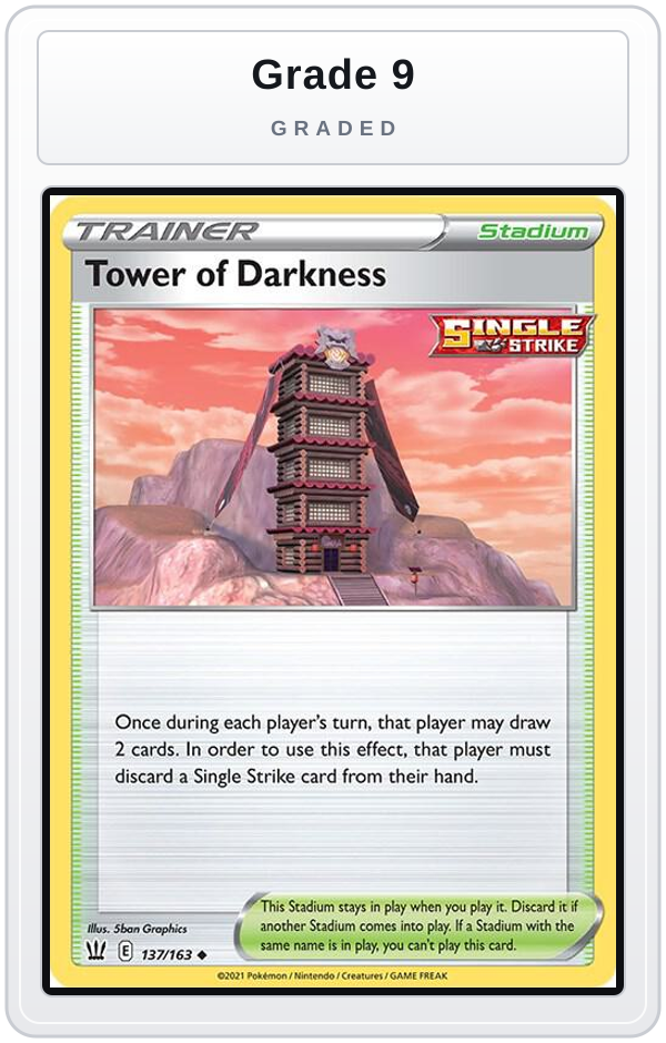 Graded - Tower of Darkness — Grade 9 graded overlay