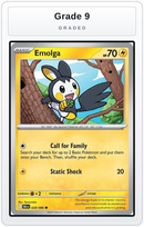 Graded - Emolga — Grade 9 graded overlay